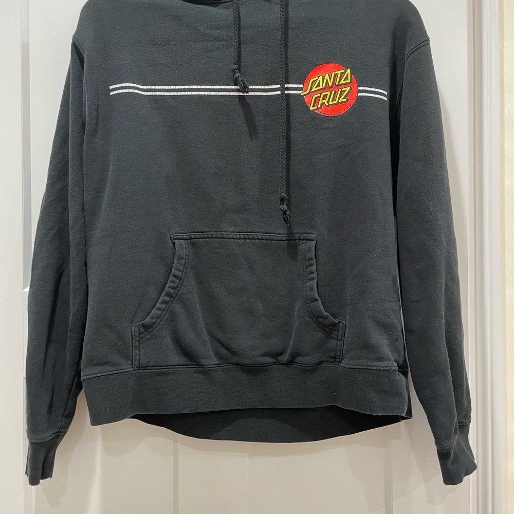 Santa Cruz Skateboards Black Men's Sweater